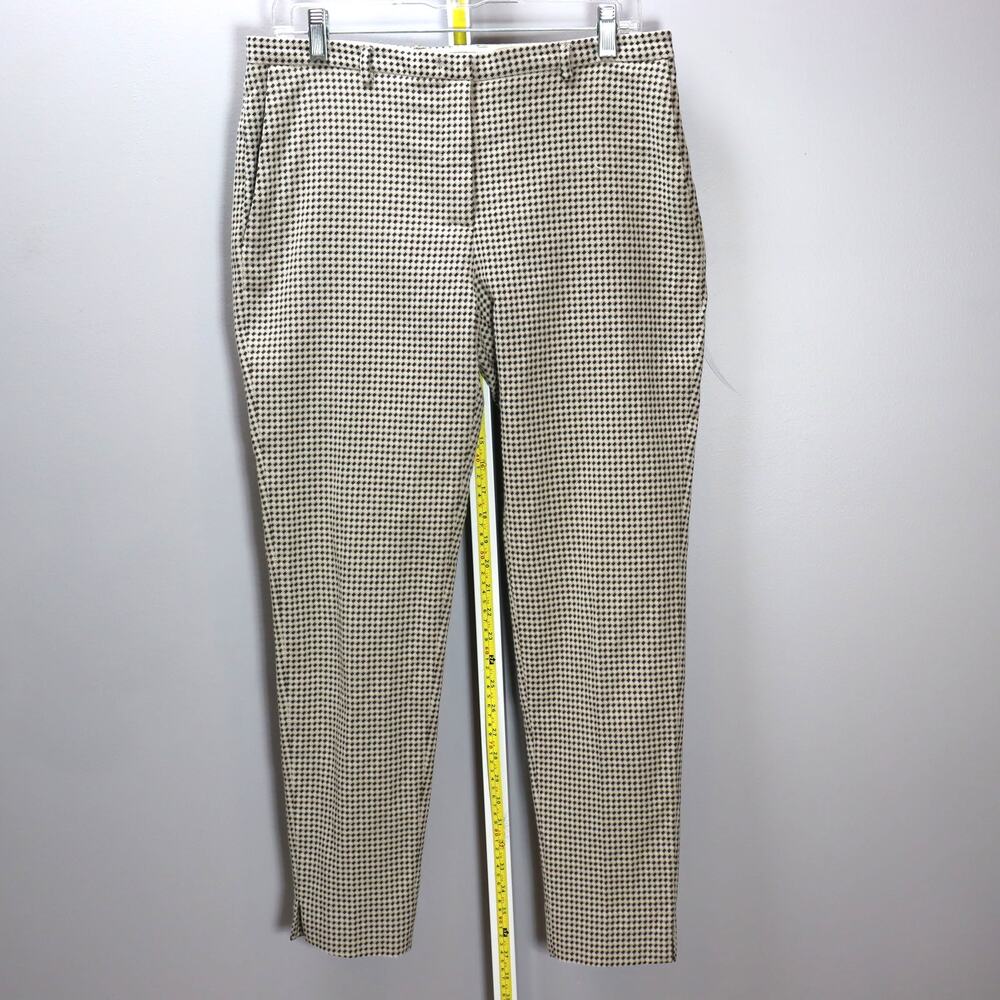 Fabiana Filippi‎ Slim Leg Stretch Pants Black & White Size 10 Italy